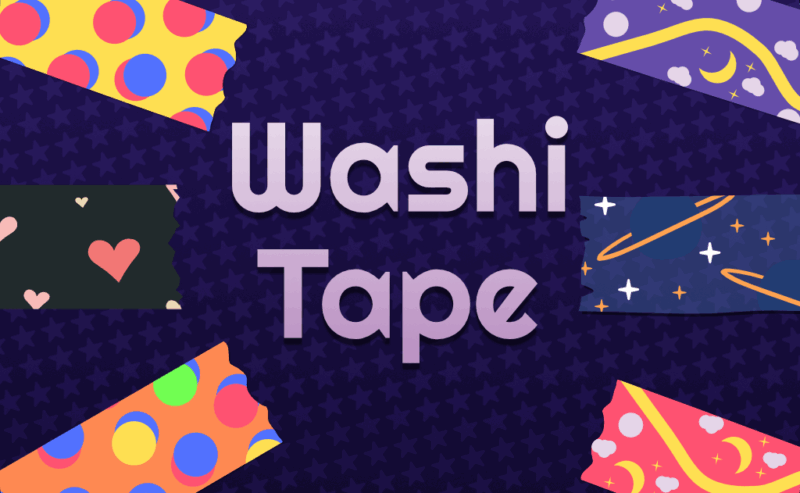 Realizza insieme a me la tua collezione di un Washi Tape