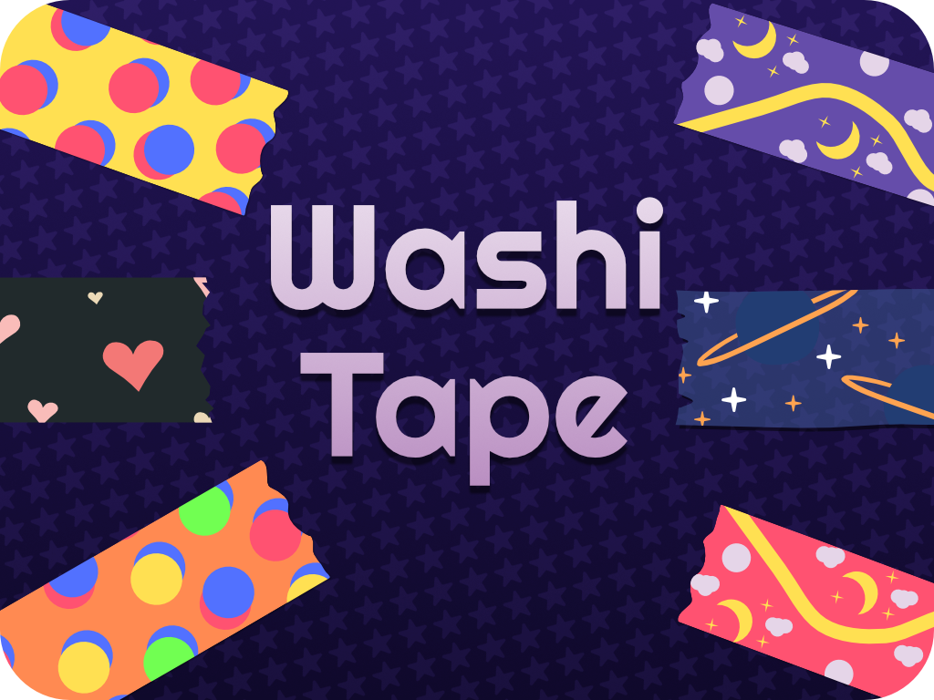 Realizza insieme a me la tua collezione di un Washi Tape