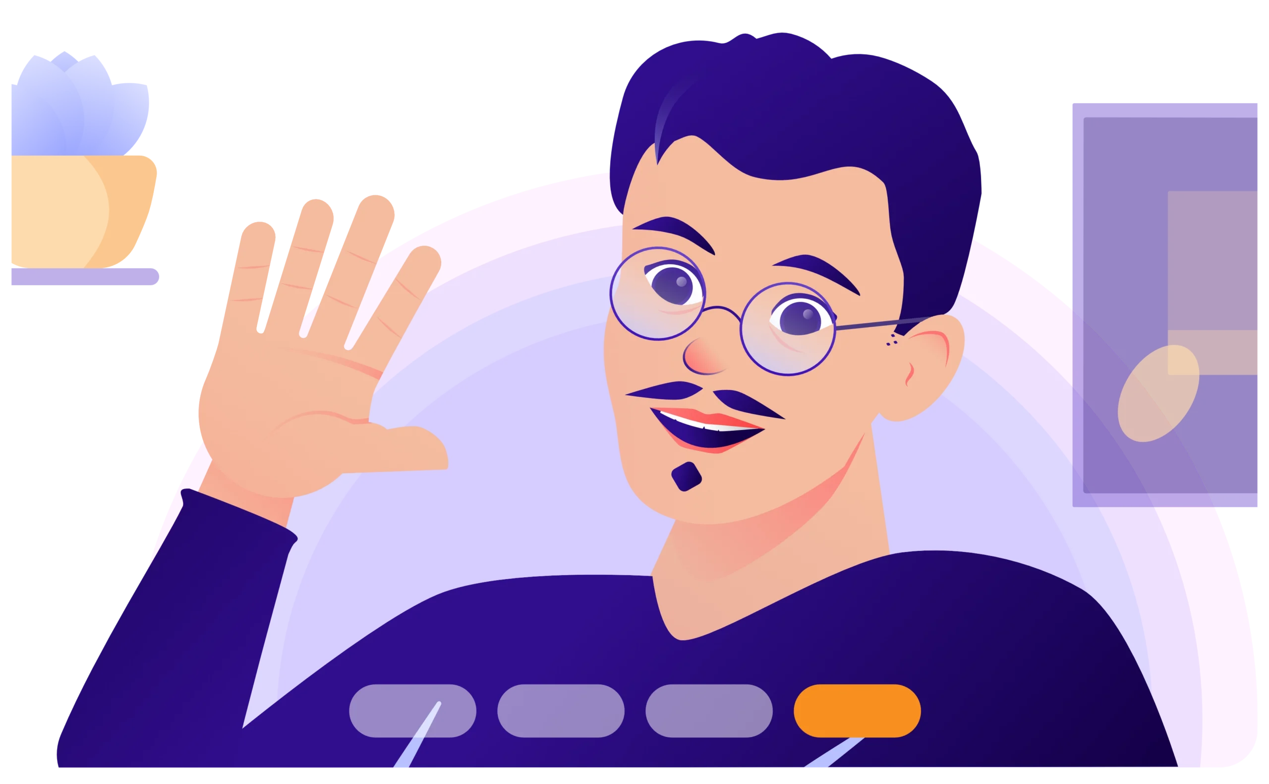 Illustrawaves consulenza grafica gratuita online su Google Meet con il designer